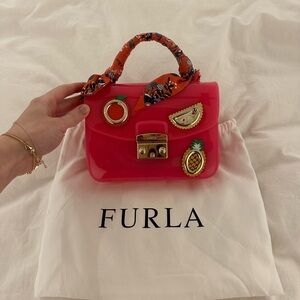 Furla Pink Jelly Bag